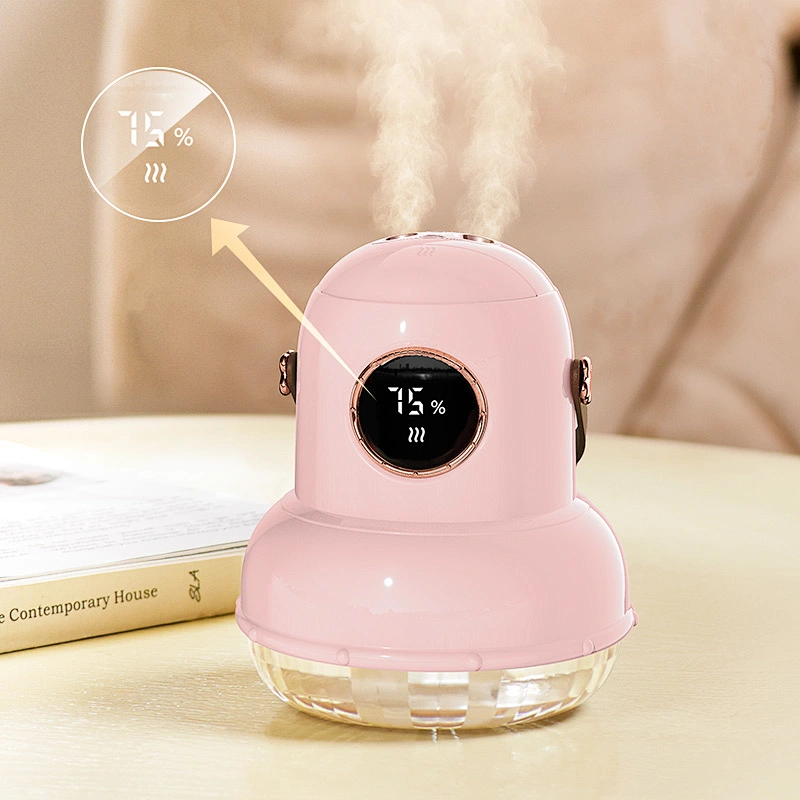 ICARER FAMILY 300ml Home Air Humidifier 1200mAh Multi-Purpose Cool Mist Humidifier Household Hotel Outdoor Use Car Application