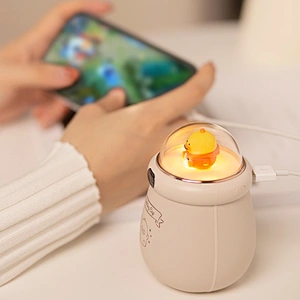 ICARER FAMILY Portable Electric Hand Warmer Cute Cartoon Type c USB Power Banks Hand Warmer 10000mah Battery Outdoor Home