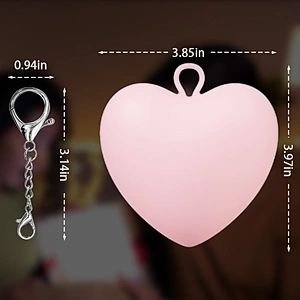 ICARER FAMILY Love Lighting up Heart Light USB Night Lamp Bedroom Rechargeable Night Light