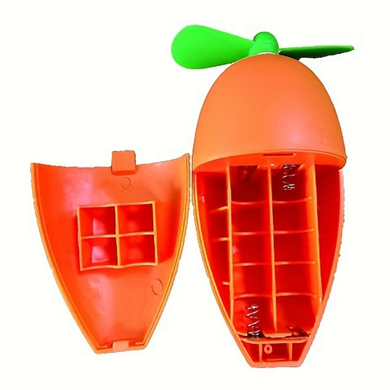 ICARER FAMILY Mini Portable Fan Cute and Colorful Fruit Design Battery Type