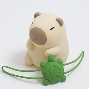Cute Kapybara Bedside Table Lamps Children Baby Kids Room Decor Lights Led Smart Rechargeable Night Light for Home Decor