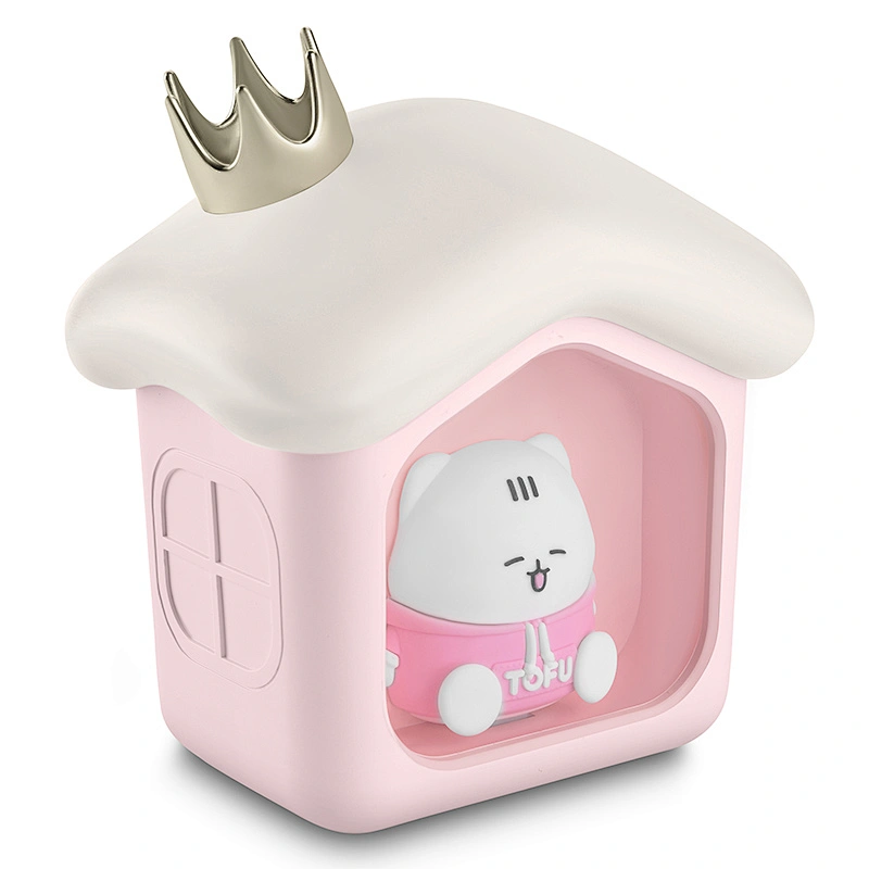 ICARER FAMILY Hot Sell Charging Type Personal Humidifier House Shape Car Humidifier Mini Air Humidifier