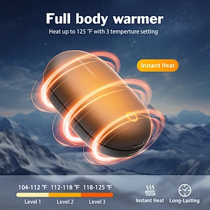 ICARER FAMILY Rechargeable 5000mAh Heat Packs Cute USB Reusable Portable Hot Magnetic Hand Warmers Power Banks