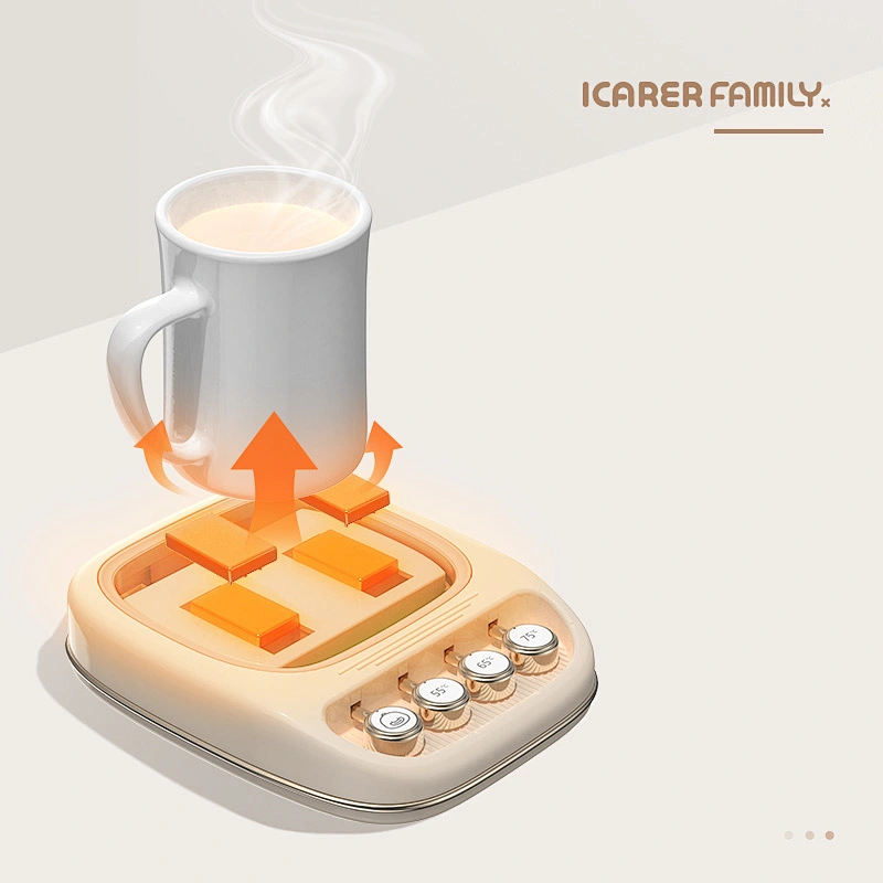 ICARER FAMILY Coaster Warmer Cute Unique Christmas Gift Friend Gift Coaster Warmer Cup