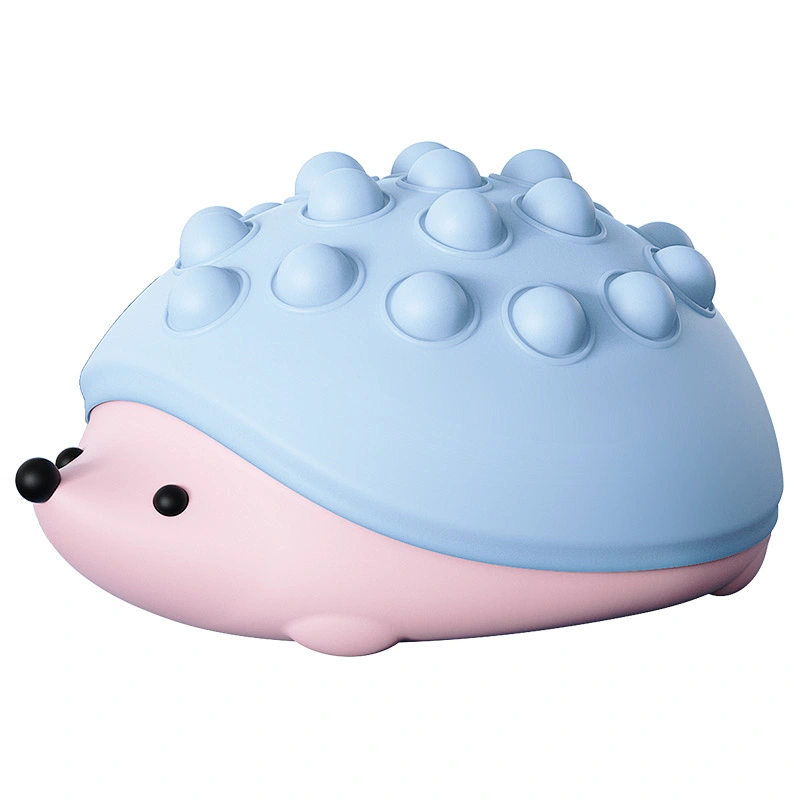 ICARER FAMILY Modern Mini Hedgehog LED Night Light Touch Control Warm White Emission 0.5W USB Rechargeable