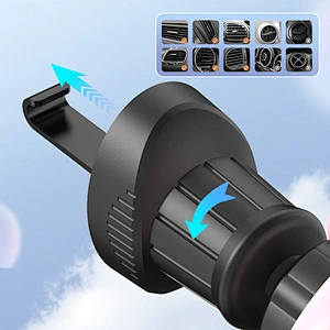 ICARER FAMILY Gravity Car Phone Holder Handsfree Car Mount Stand Multifunction Adjustable Cute Car Phone Holder