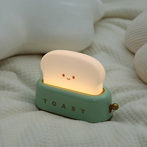 Silicone Desk Lamp Bread Night Light Lovely Light for Home