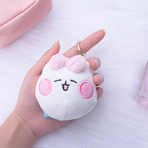 ICARER FAMILY Cartoon Design Plush Key Chain Plush Keychain Pendant Ornaments Key Holder Cheap Nice Quality Plush Key Ring
