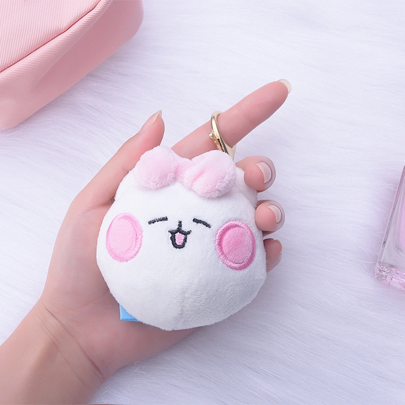 ICARER FAMILY Cartoon Design Plush Key Chain Plush Keychain Pendant Ornaments Key Holder Cheap Nice Quality Plush Key Ring