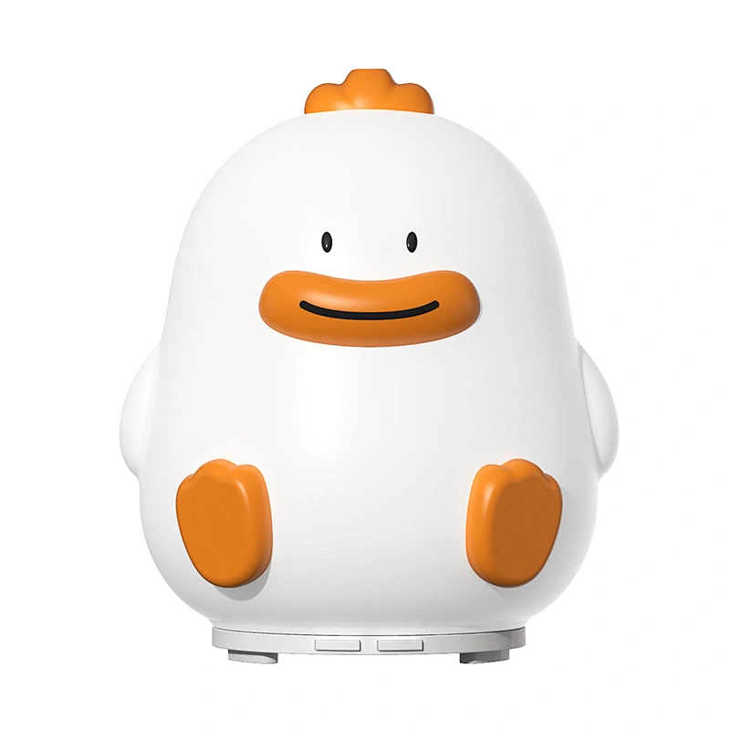 Duck Shape Soft Silicone Aromatherapy Diffuser Table Cute Air Humidifier
