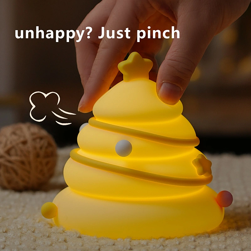 Decorative Christmas Tree LED Lamp Soft Glow for Warm Holiday Vibes Children Night Light