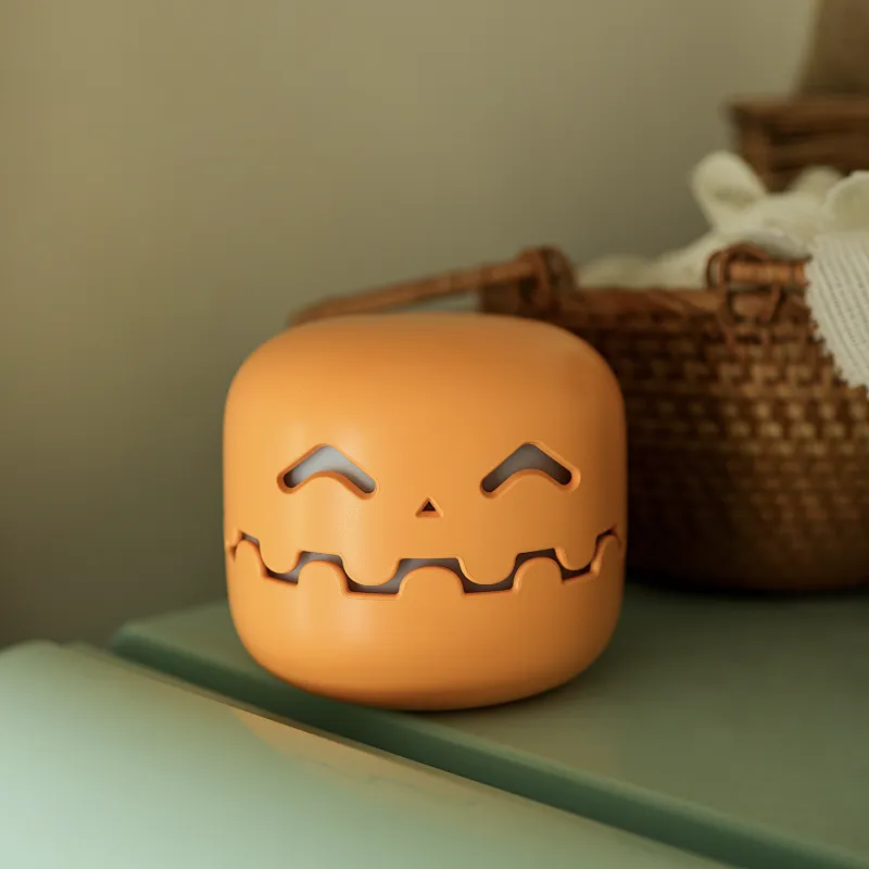Halloween LED Lights Horror Pumpkin Ghost  Night Lights Ornament Halloween Party Props Home Bar Table Lamp Decorations