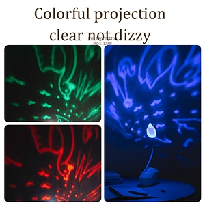 Swan Shape Dimmable Led RGB Night Lights Modern USB Rechargeable Decorative Touch Led Table Study Lamp
