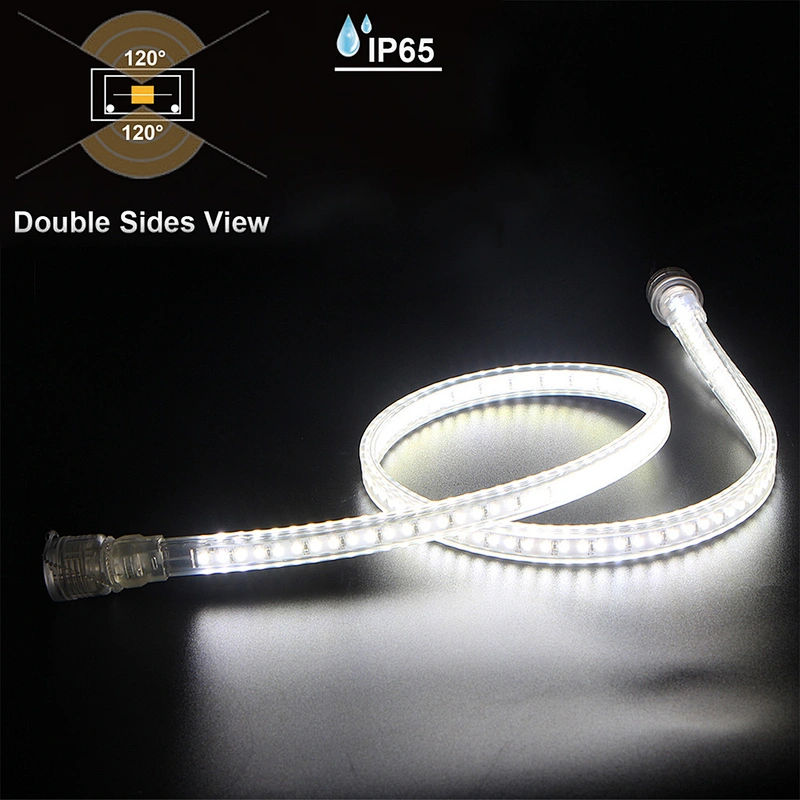 2X120LED AC100V Dual-Side LED Strip Light AC230V Construction Site Light Strip Double side lighting Strip TWO Side PCB with LED 2835 Lighting