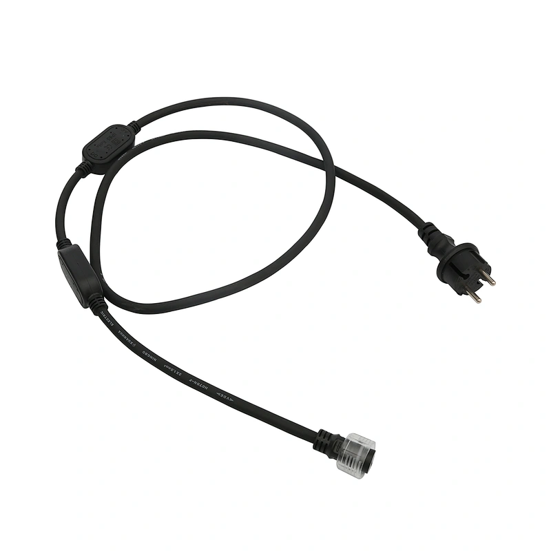 NEW AC Power cord with EU PSE CEE UK UL Plug Double Rectifier High Power for AC LED Strip Light - Nedar Patented product