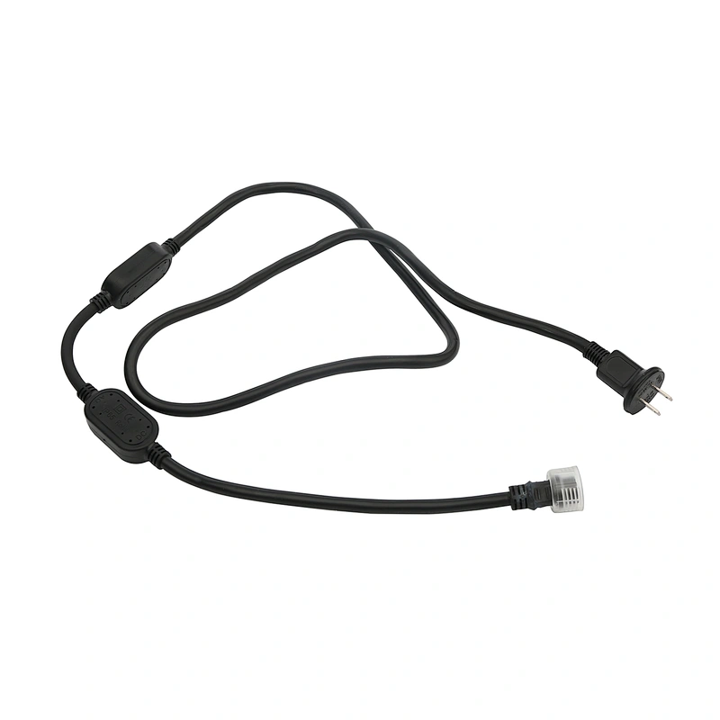 NEW AC Power cord with EU PSE CEE UK UL Plug Double Rectifier High Power for AC LED Strip Light - Nedar Patented product