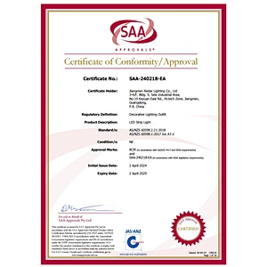 SAA Certification  - LED Strip Light