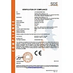 SGS CE CERTIFICATION - (LVD) - LED STRIP POWER SUPPLY