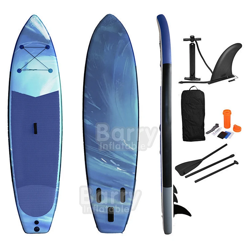 New Wholesale drop stitch material cheap surf paddle board inflatable , paddle surf sale
