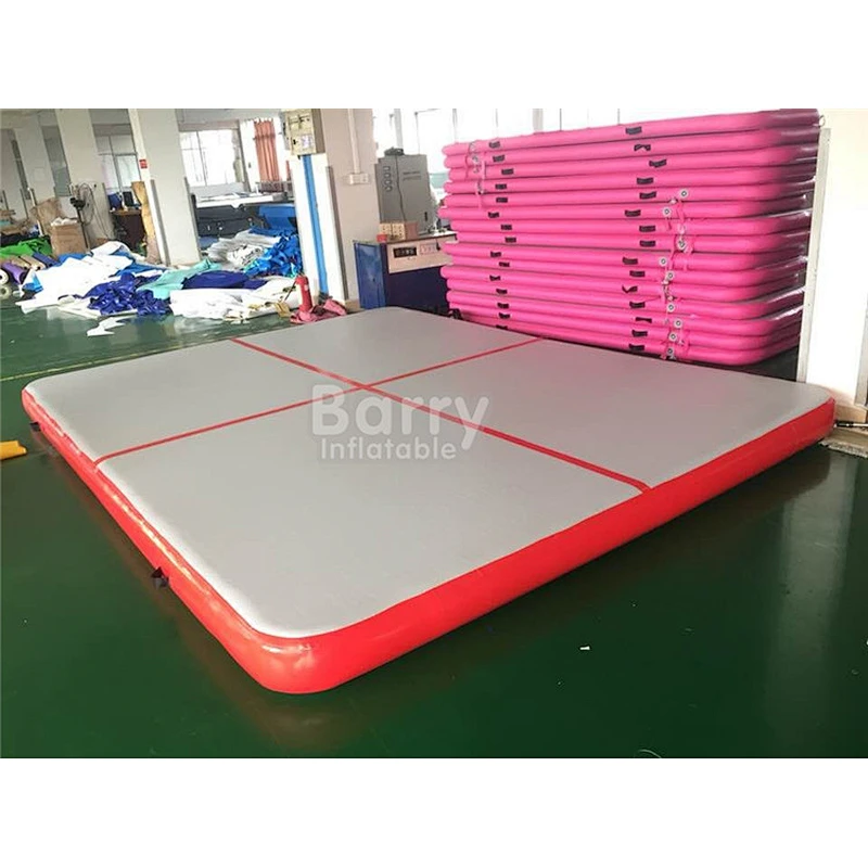 Blow Up Outdoor Used Air Track Trampoline Tumbling Usato Inflatable Airtrack Matte Wedge Gym Mat For Sale