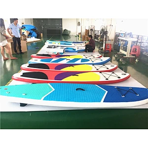 Custom made inflatable sup stand up paddle  board for dog and man