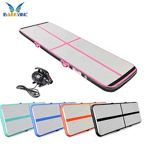 Custom Size AirTrack 3m 4m 5m 6m 8m 10m gym mat tumble track inflatable air track for gymnastics