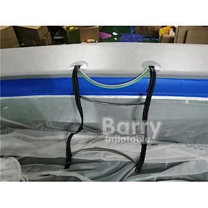 Custom Made Size Double Layer Double Wall Fabric Inflatable Pools Inflatable Floating Swimming Pool Sea Pool for Yacht Boats