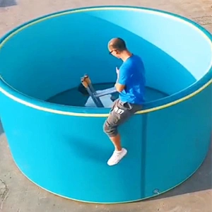 Drop Stitch Fabric Material Inflatable Pool Use as a Ball Pool or for Swimming Pool