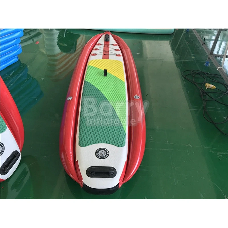 Double layer paddle board standup inflatable standing , paddle board boat sales