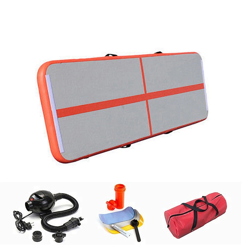 DWF PVC Material 3X1m Inflatable Air Tumble Track Indoor And Outdoor Air Floor Inflatable Gymastic Mat For Sale