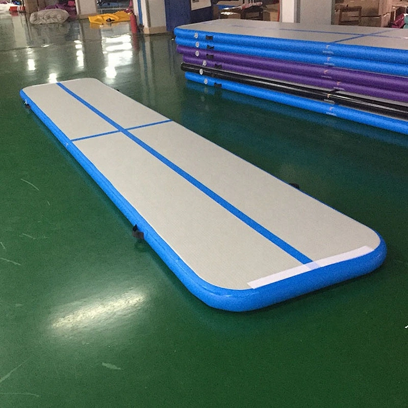 Wholesale price custom made 6m tumble air track 6x1x0.1m with pump