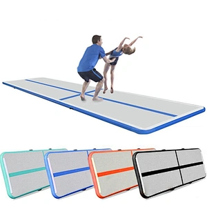 Factory price electric airpump bouncy tumbling  air track ,inflatable air tumble track gym mat