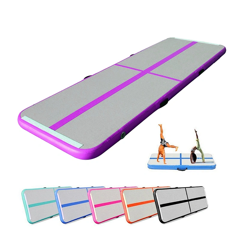 DWF PVC Material 3X1m Inflatable Air Tumble Track Indoor And Outdoor Air Floor Inflatable Gymastic Mat For Sale