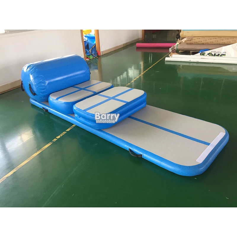 Inflatable air jump sport mat 3*2*0.2m tumbling mat air track for gymnastics