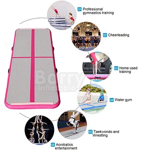 Guangzhou Manufacturer Gym Tumble Airtrack Inflatable Gymnastics Air Track Australia For Sale