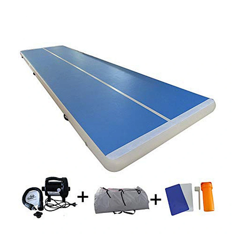 Indoor Used Sports equipment Cheerlanding Inflatable Gym Mat Gonflable Air Track Pour La Gymnastique