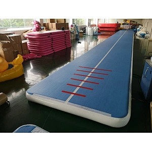 Cheerleading 15m Inflatable Tumbling Mat Gymnastic Training Air Track From China Factory
