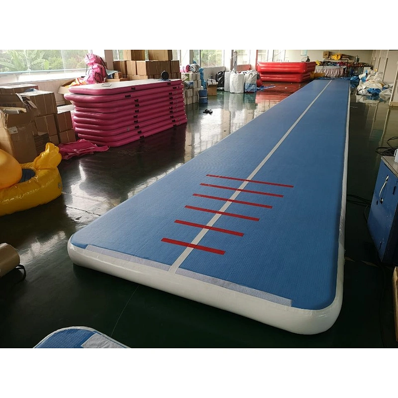 Cheerleading 15m Inflatable Tumbling Mat Gymnastic Training Air Track From China Factory