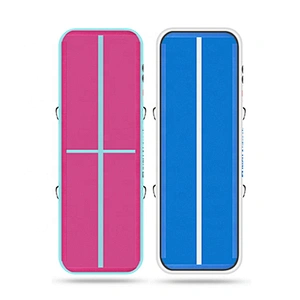 Holiday Customized logo Durable Drop Stitch Fabric Inflatable Air Track For Gym