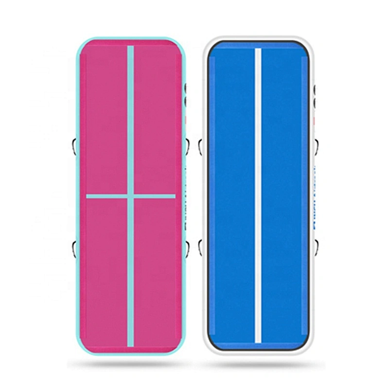 Holiday Customized logo Durable Drop Stitch Fabric Inflatable Air Track For Gym