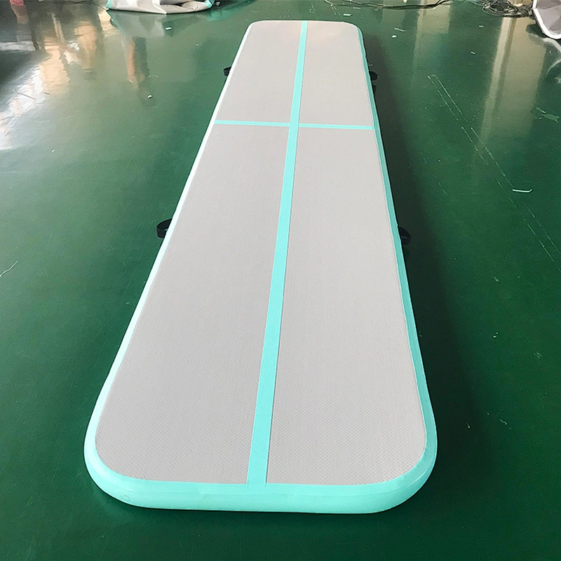 Hot gymnastics equipment inflatable air track tumbling usato gym mat