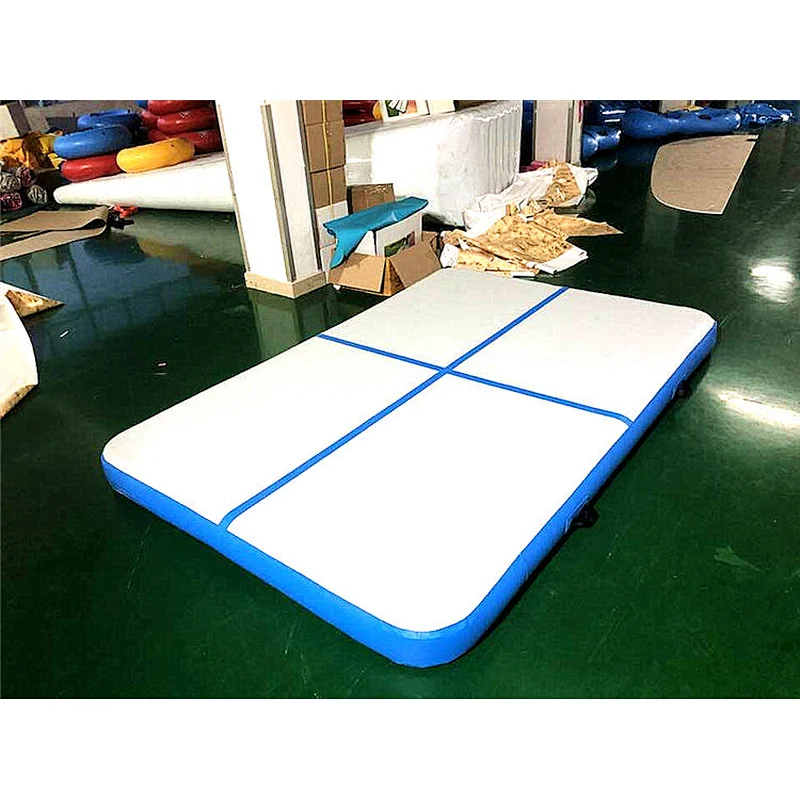 Large Gymnastics Air Inflatable High Jump Landing Mats Square Air Track Floor Exercise Training Mats
