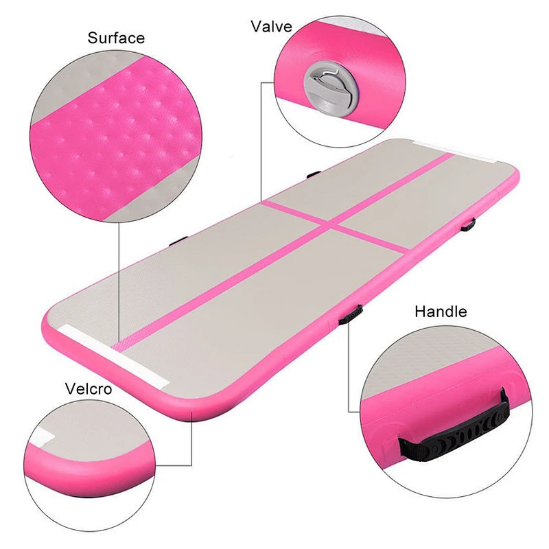3m 5m 6m 8m 10m inflatable gymnastics Airtight Track/ air Tumbling track mat for sale