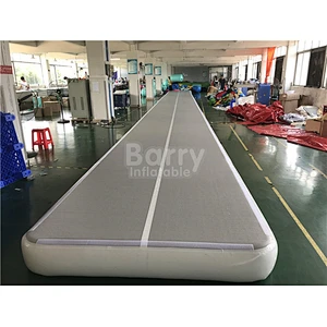 Wholesale discount custom made size large inflatable gymnastics mat air track tumbling usato for gym yoga Taekwondo