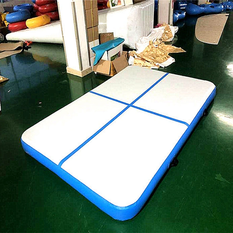 Large Gymnastics Air Inflatable High Jump Landing Mats Square Air Track Floor Exercise Training Mats