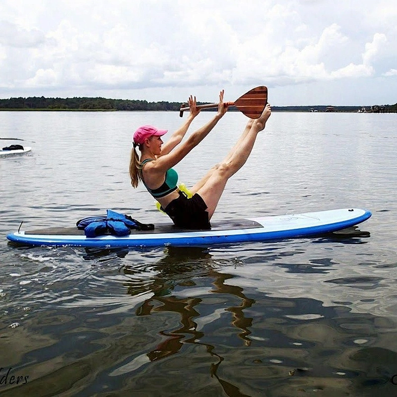 Yoga fitness aqua Non-Slip inflatable paddle board set standup for sale