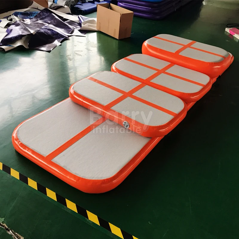 20 years Chinese Factory  Air Tumbling Track , Air Track Gymnastics Air Mat price Electric Pump