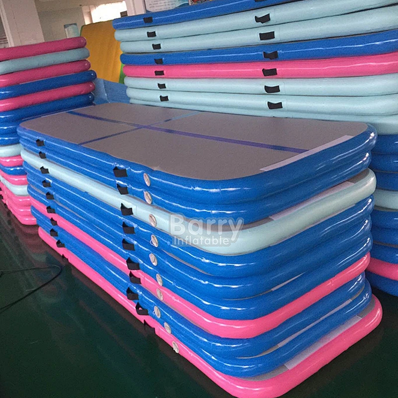 Hand Made1.2mm DWF Home Airtrack Tumbling Gym Mat Inflatable Air Track Gymnastics