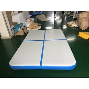 Large Gymnastics Air Inflatable High Jump Landing Mats Square Air Track Floor Exercise Training Mats