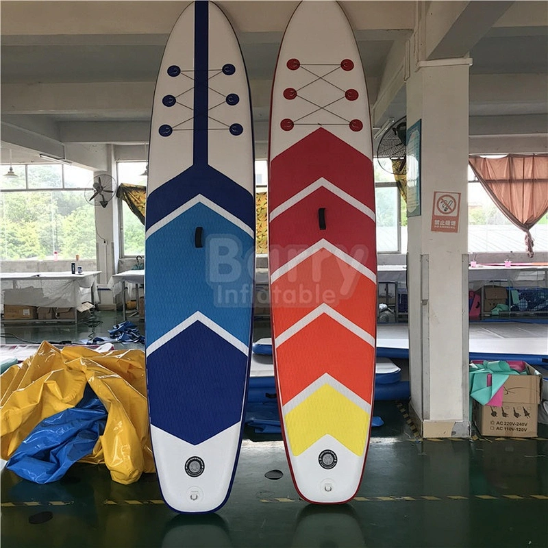 Double layer PVC customized stand up paddle board for fishing,yoga,all around